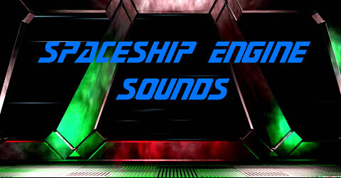Relaxing Sounds - Spaceship Engine Sounds for sleep