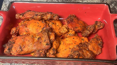 Air Fryer Chicken Thighs!