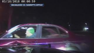 Accused drunk driver stopped by PIT maneuver