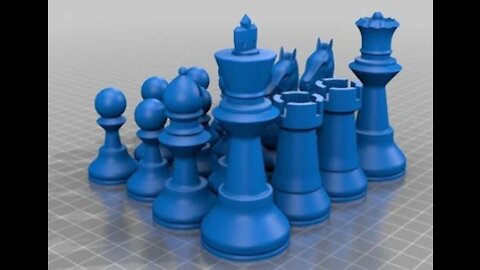 Chess Set (Black Side) - 3D Printing live stream