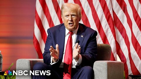 Trump speaks at Black journalists conference and makes controversial comments about Harris | A-Dream