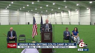 Indianapolis Colts move training camp location to Westfield in 10-year deal