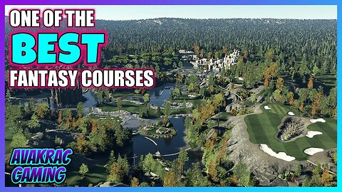 One Of The Best Fantasy Courses | PGA TOUR 2K23 | Playthrough