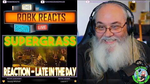 Supergrass Reaction - Late In The Day (Live - First Time Hearing - Requested