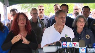 Miami-Dade County officials give an update on Surfside building collapse (SUNDAY MORNING PRESS CONFERENCE)