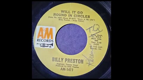 Billy Preston – Will It Go Round In Circles