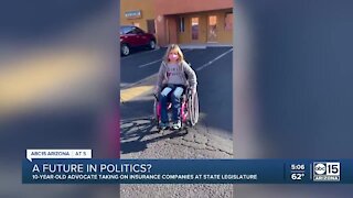 10-year-old Tucson advocate testifies for bill to improve "step therapy" process