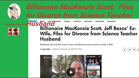 Billionaire MacKenzie Scott, Jeff Bezos' Ex, Files for Divorce from Science Teacher Husband !!!!