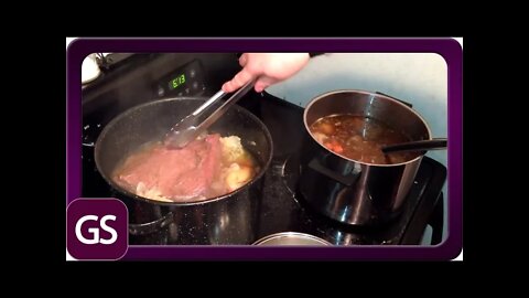 Corned Beef & Cabbage With Ox Tail Soup - CO Guy Stuff
