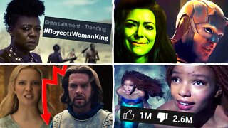 The Woman King BACKLASH, Rings Of Power FAILING For Amazon, Little Mermaid Trailer, She-Hulk Cringe