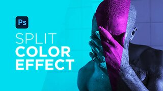 Color Split Photo Effect - Adobe Photoshop CC 2021 (Tutorial)