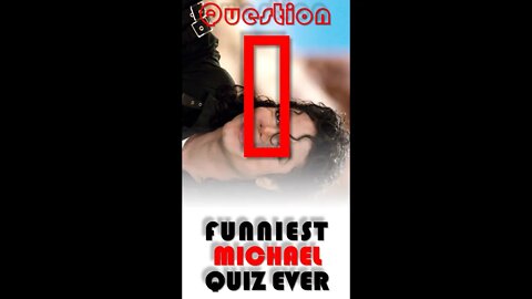 The Funniest Michael Jackson Music Quiz Ever! Guess The Song! Question One #shorts