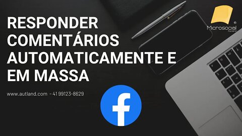 23 Facebook Auto Responder Comentários, bot resposta, bot, responder em massa, massive coments