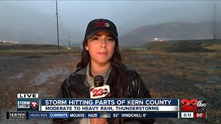 Storm hits Kern County