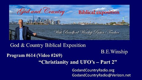 269 - Christianity and UFOs - Part 2