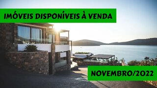 Imóveis disponíveis à venda [NOVEMBRO/2022]