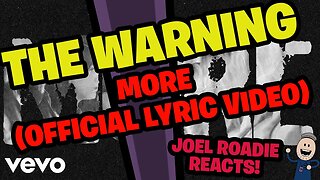 The Warning - MORE (Official Lyric Video) - Roadie Reacts