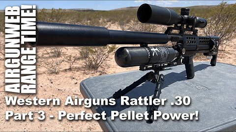 Western Airguns Rattler .30 - Dialing in Power for Pellet Accuracy at 50 Yards