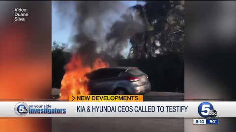 Kia & Hyundai car fires: Senate committee now wants to hear from companies' CEOs