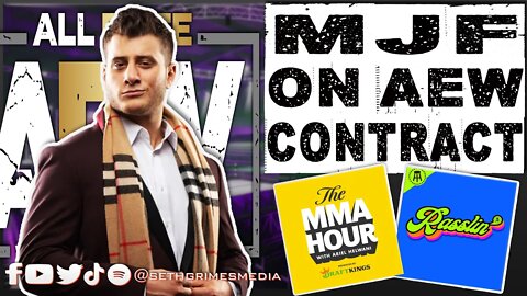 MJF on AEW Contract and Bidding War of 2024 | Clip from Pro Wrestling Podcast Podcast #aew #mjf