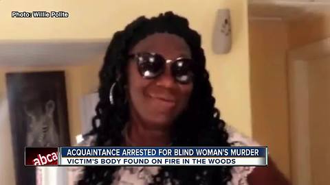 Acquaintance arrested for blind woman's murder