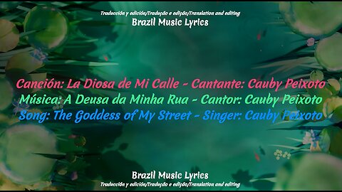Brazilian Music: The Goddess of My Street - Singer: Cauby Peixoto
