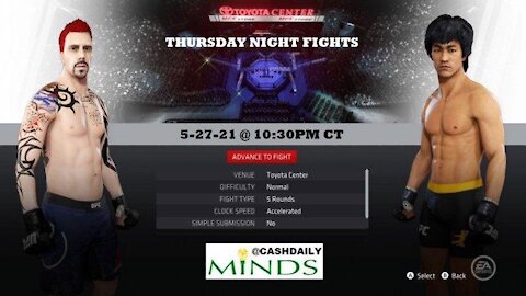 THURSDAY NIGHT FIGHTS - Cash Daily vs Bruce Lee