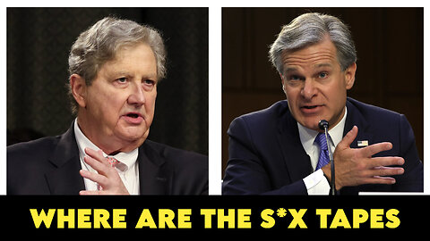 WHERE ARE THE S*X TAPES: FBI Wray TREMBLES as Senator Kennedy Demands Epstein 'Blackmail Tapes'