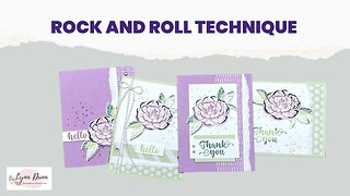 Rock and Roll Technique for Card Making