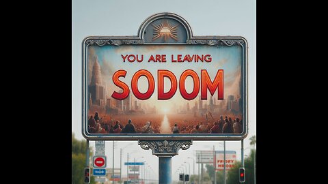 Get Thee Up And Out Of Sodom