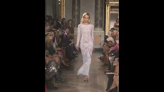 Natasha Poly in Spring/Summer 2012 collection of Emilio Pucci by Peter Dundas