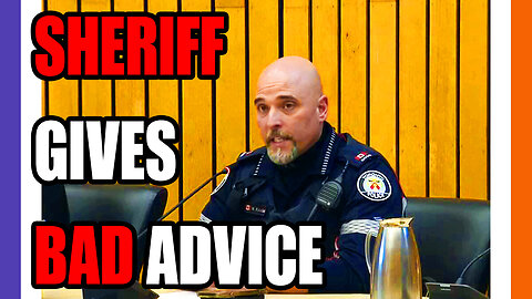 Police Chief Gives Insane Advice To Citizens