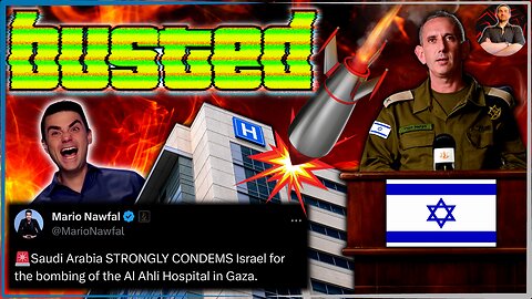 Who Blew Up the Al Ahli Baptist Hospital in Gaza? IDF Blames Islamic Jihad & the Evidence Says...