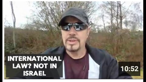 INTERNATIONAL LAW? NOT IN ISRAEL