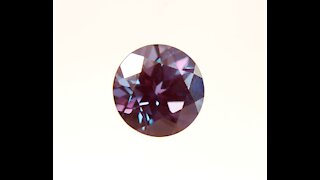 Lab Created Alexandrite – Chrysoberyl Round Brilliant