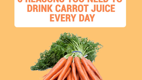6 reasons you need to drink carrot juice every day