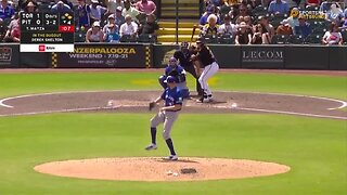 Henry Davis lines an RBI double