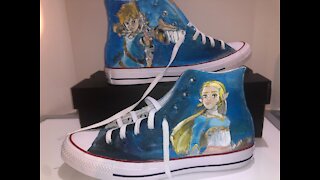 The Legend Of Zelda BOTW -Al's Custom Shoes