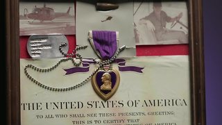 Veteran's journey to find rightful owner of Purple Heart found at flea market