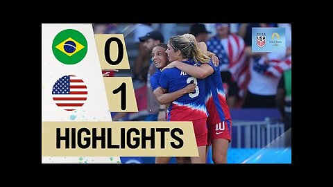 FINAL USA vs Brazil Extended Highlights Women's Football Olympic Games 2024 Final.mp4