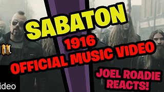 SABATON - 1916 (Official Music Video) - Roadie Reacts