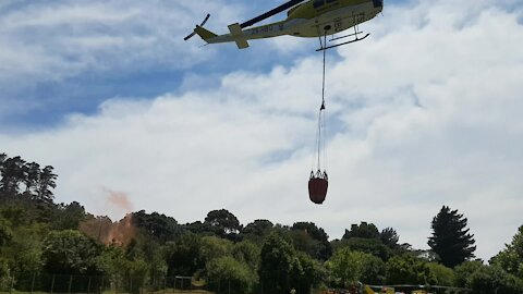 SOUTH AFRICA - Cape Town - Joint Operation for the 2019/20 Fire Season between United States and South Africa (Video) (MTG)