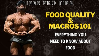 Does Food Quality Matter? | IFBB Pro Tip