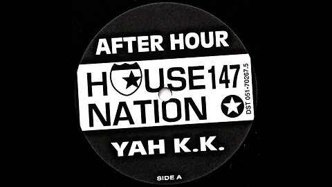 After Hour – Yah K.K. 1997 (House)