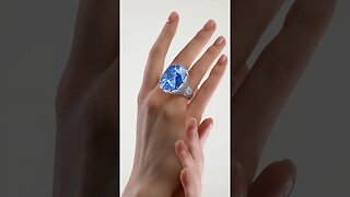Stunning masterpiece with 42 carat blue sapphire ♠️🤩♠️ Chopard