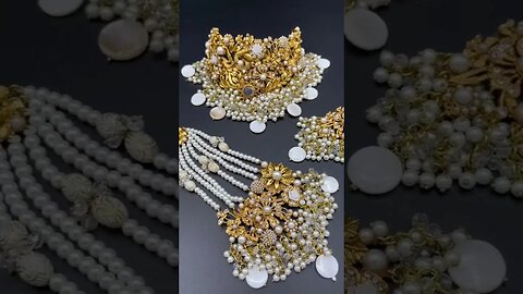 Beautiful Jewelry Set #jewelleryhaul #trendingfashion#ytshorts#viral