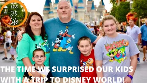 The Time We Surprised The Kids With Their First Trip To Disney World!
