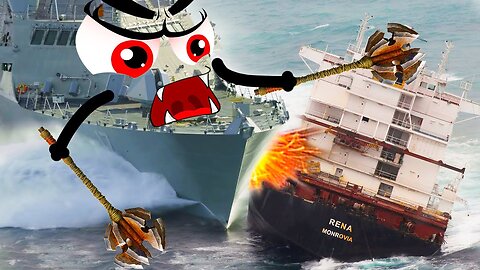 Big Ships Crashing - Ultimate Boat Wreck | Monster Ships Destroy Everythings - Woa Doodles