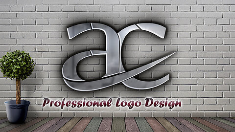 professional logo design in || AC || illustrator 2023 latte art || AC || logo design #freepic