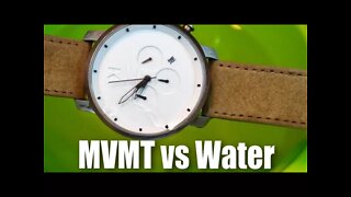 Can a MVMT Chrono watch survive water?